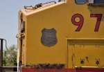 UP 9700 with the 1994 Cheyenne Service Unit Safety Award